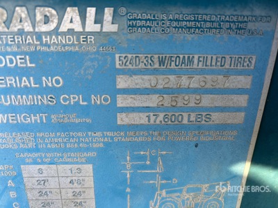 2000 Gradall 524D-3S Telehandler