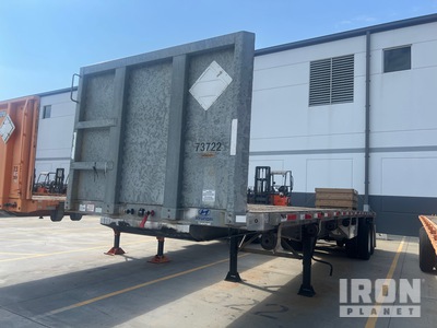 2017 Hyundai FC2366122-AF 36 ft T/A Remorque à plateau