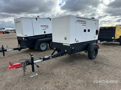 2021 Generac MDG25IF4 17.5 kW Mobile Generator Set