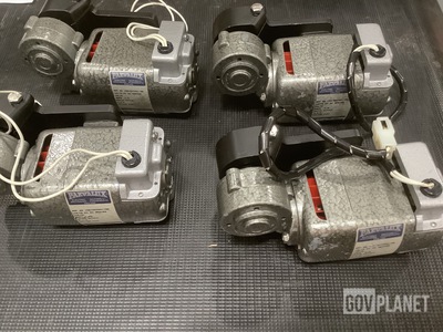 (4) Parvalux 1AS/500991/9G Windshield Wiper Motors