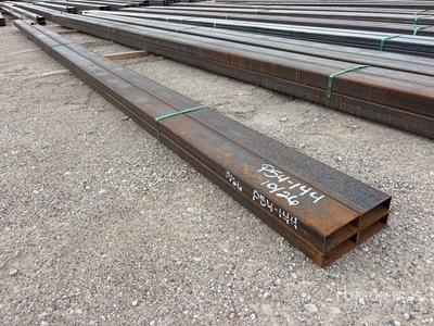 Quantity of (4) 2026 Kit Containers 2 in x 5 in x 24 ft Rectangle Tubing Materiale edile (Unused)