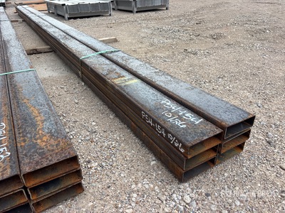 Quantity of (6) 2026 Kit Containers 2 in x 6 in x 23 ft Rectangle Tubing Materiale edile (Unused)
