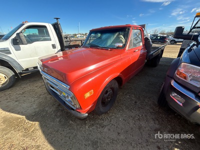 GMC 4x2 Flatbed Dump Truck (Inoperable)