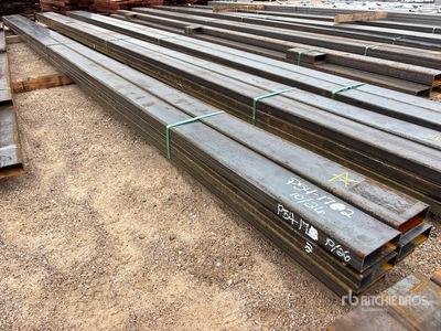 Quantity of (6) 2026 Kit Containers 2 in x 6 in x 26 ft Rectangle Tubing (Unused)
