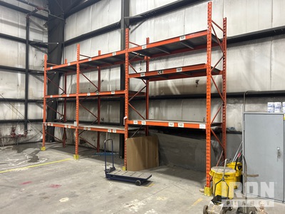 Orange Steel Estanteria para pallets