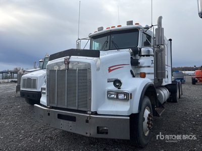 1990 Kenworth WL900 8x4 Tri/A Sleeper Truck Tractor
