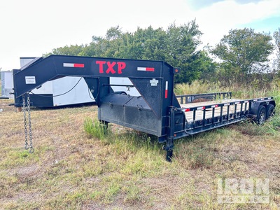 2023 Texas Pavillion 24 ft T/A Gooseneck Utility Trailer