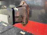 Trailer Chassis with License Plate Light Functional