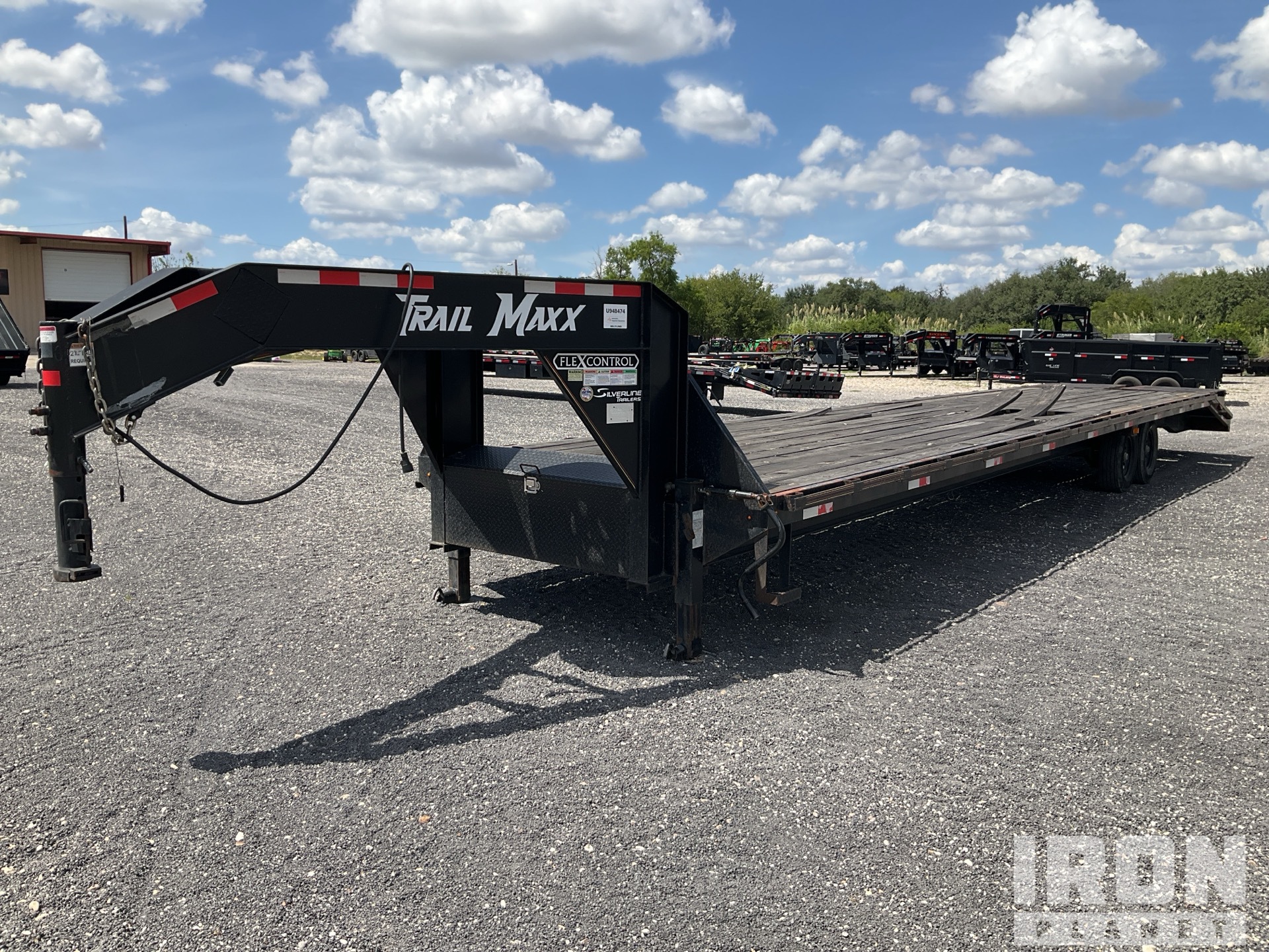 2023 Trail Maxx 4400 lb 40 ft T/A Gooseneck Equipment Trailer
