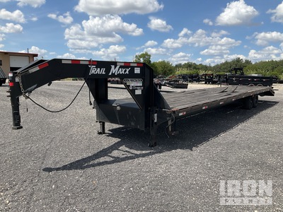 2023 Trailmax 4400 lb 40 ft T/A Gooseneck Remorque à plateau