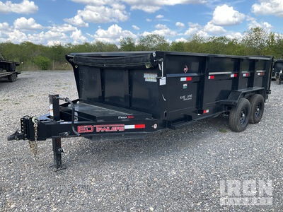 2026 ED LPT8316273S-BP 16 ft T/A End Dump Trailer