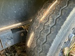 Trailer Chassis with Tire Condition