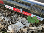 Trailer Chassis with License Plate Light Functional