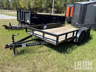 2024 Top Tier 12 ft T/A Utility Trailer