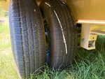 Trailer Chassis with Tire Condition