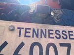 Trailer Chassis with License Plate Light Functional