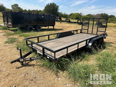 2025 Top Hat LDX16X77-4.4NR 16 ft T/A Utility Trailer