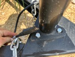Trailer Chassis with Power Receptacle Functional