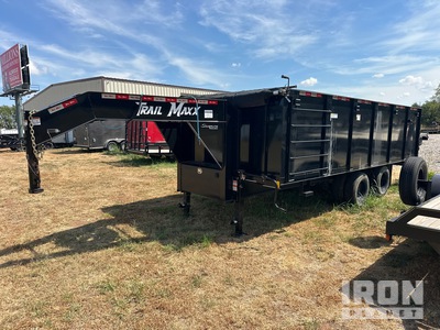 2025 Trailmax DTG210-20 20 ft T/A Tipping Utility Trailer