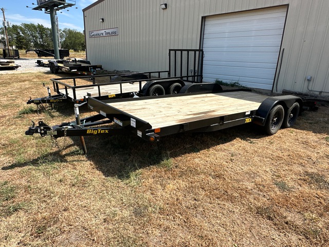 2024 Big Tex 70CH-20BKDT2B 20 ft T/A Utility Trailer