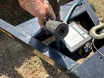 Trailer Chassis with Power Receptacle Functional