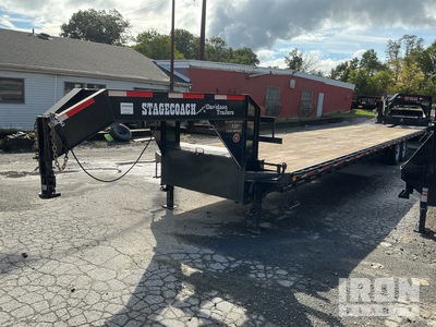 2023 Davidson 6120 lb 40 ft T/A Gooseneck Remorque pour équipement