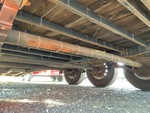 Trailer Chassis with Axle Condition