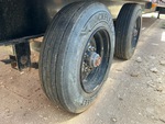 Trailer Chassis with Tire Condition