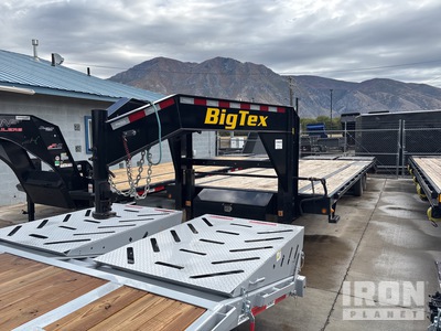 2024 Big Tex 16GN-25BK+5MR 30 ft T/A Gooseneck Geräteanhänger