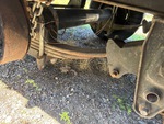 Trailer Chassis with Springs/Hangers Condition