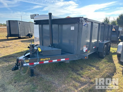 2025 Big Tex 14TD-16 16 ft T/A Dump Utility Trailer