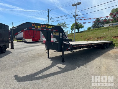 2024 Doolittle 40 ft T/A Gooseneck Flatbed Trailer