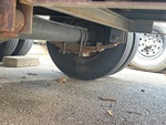 Trailer Chassis with Springs/Hangers Condition