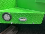 Trailer Chassis with License Plate Light Functional