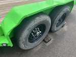 Trailer Chassis with Tire Condition