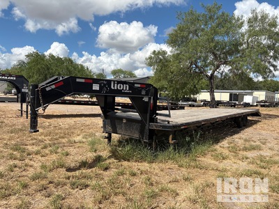 2024 Lion 40 ft T/A Gooseneck Remorque pour équipement