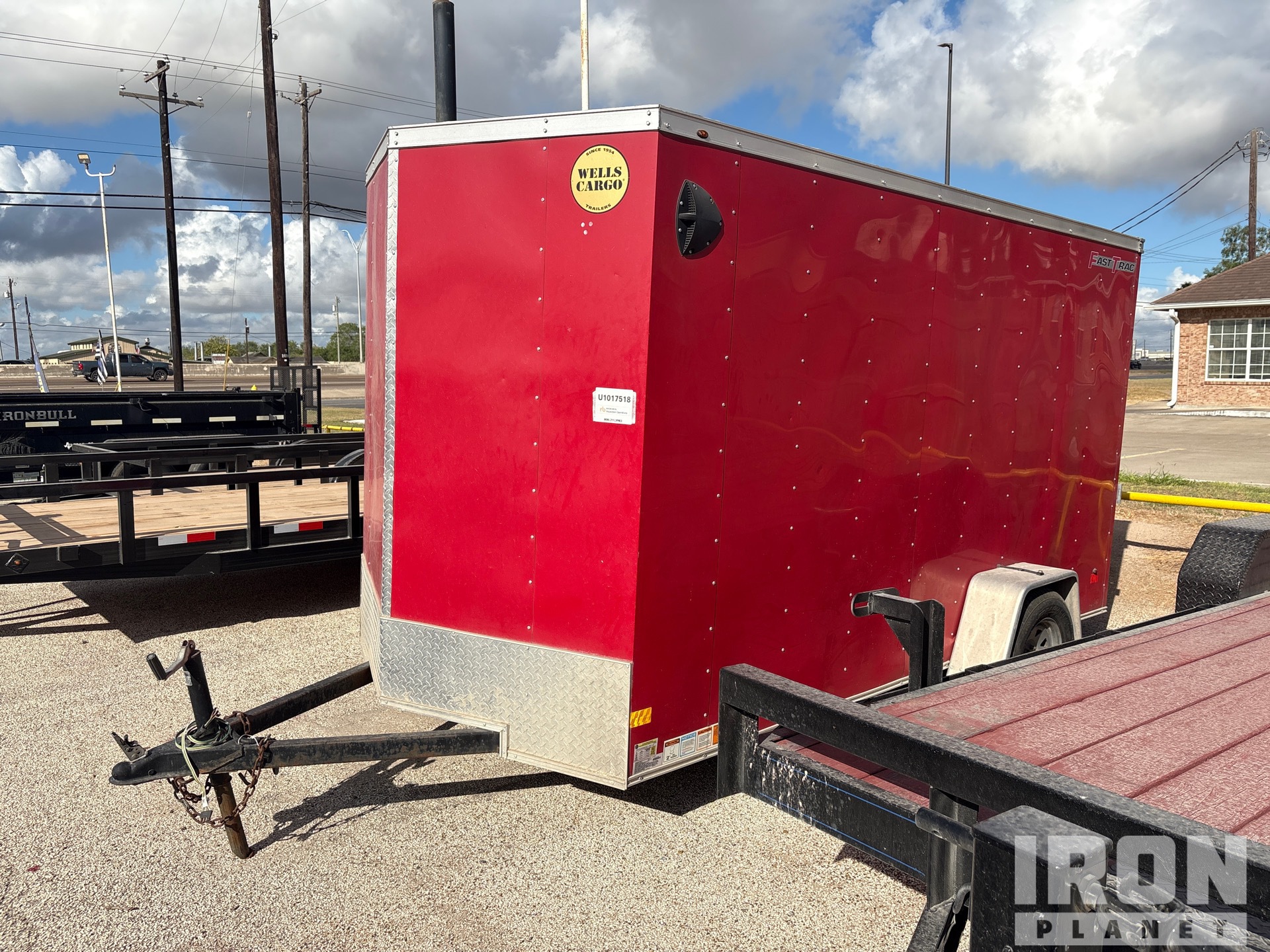 2023 American Cargo FT612ST-D 12 ft S/A Remolque Cerrado