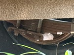 Trailer Chassis with Springs/Hangers Condition