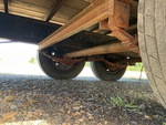 Trailer Chassis with Axle Condition