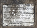 Engine with Emission Label