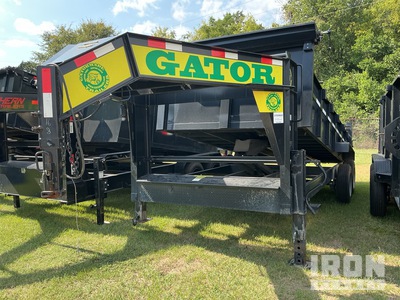 2025 Gatormade 16 ft T/A Dump Utility Trailer