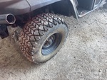 Chassis with Left Front Tire