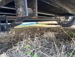 Trailer Chassis with Axle Condition
