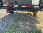 Trailer Chassis with Brake Lights Functional