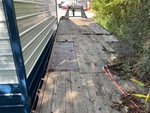 Trailer Chassis with Deck/ Floor Condition