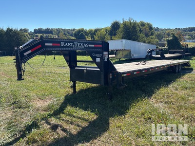 2025 East Texas 40 ft T/A Gooseneck Rimorchio per attrezzatura