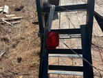 Trailer Chassis with Brake Lights Functional