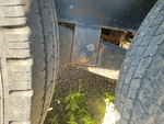Trailer Chassis with Springs/Hangers Condition