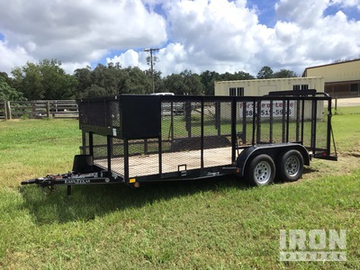 2025 East Texas 16 ft T/A Utility Trailer
