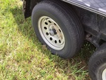 Trailer Chassis with Tire Condition